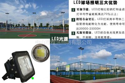 湘潭市阿里巴巴篮球场标准灯杆灯具配置解析 专业照明选雅浩照明